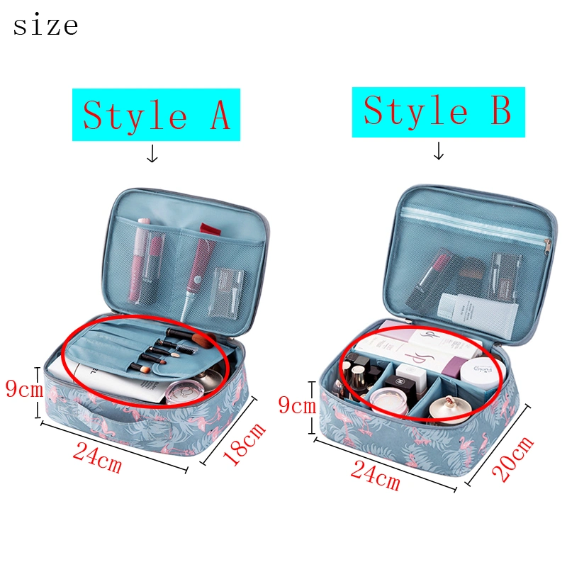 Brand Organizer Travel Fashion Lady Cosmetics Cosmetic Bag Beautician Storage Bags Large Capacity Women Makeup Bag H127