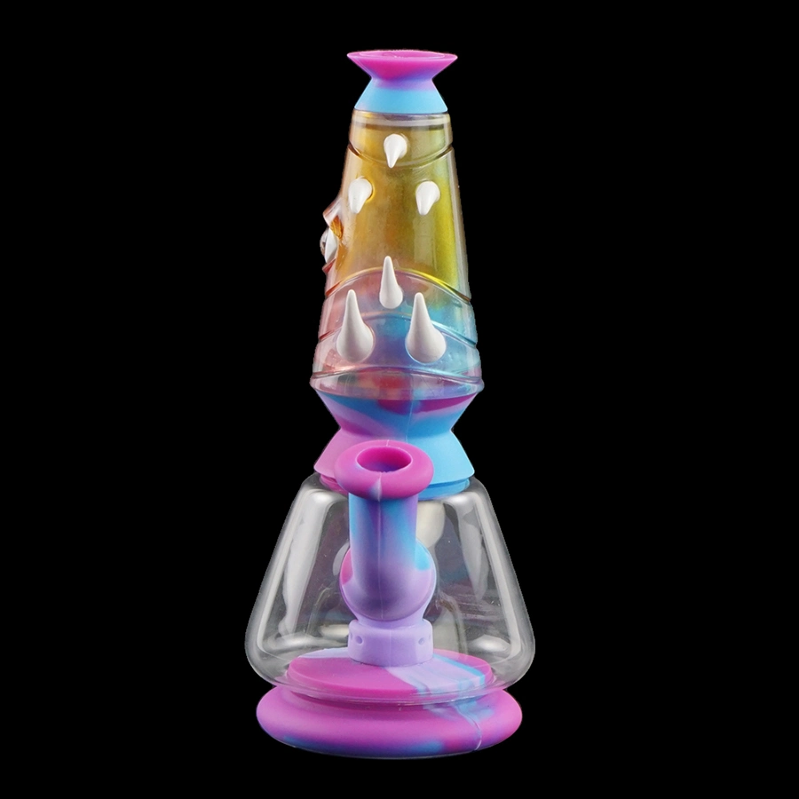 Colorful Silicone and Resin Smoking Hookah Custom Logo Premium Quality 7&prime;&prime; Water Pipes